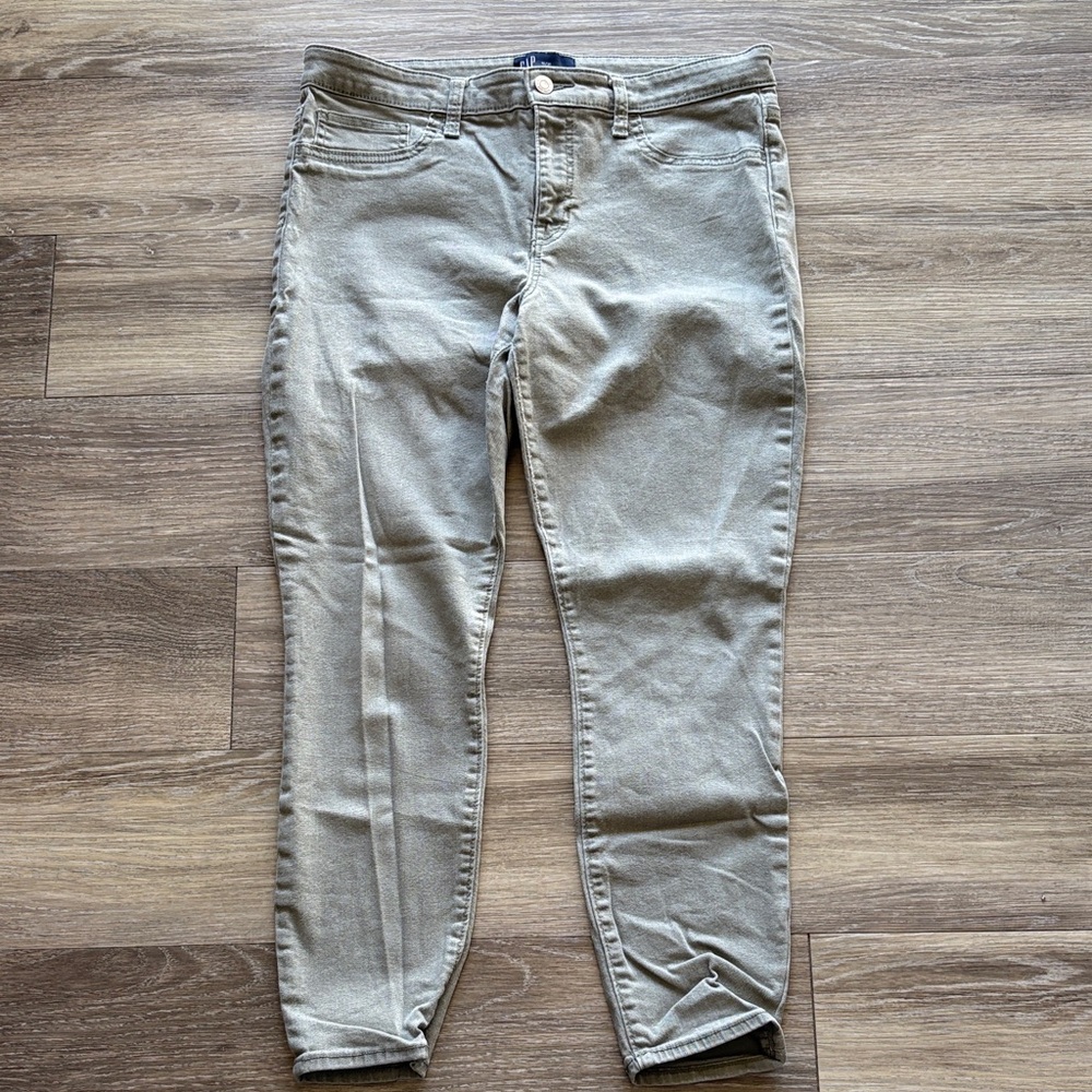 Gap Olive Green Women's Skinny Jeans